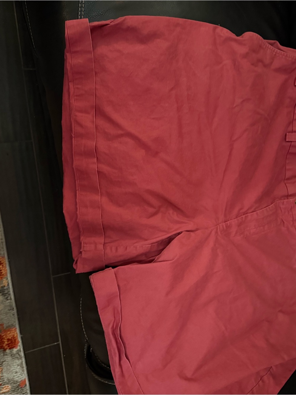 Men's Casual Cotton Bermuda Shorts - Dusty Rose